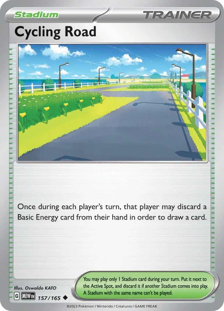 Cycling Road - 157/165 - (SV: Scarlet & Violet 151)