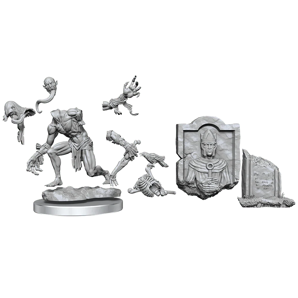 Dungeons & Dragons Frameworks: Ghast & Ghoul - Unpainted and Unassembled