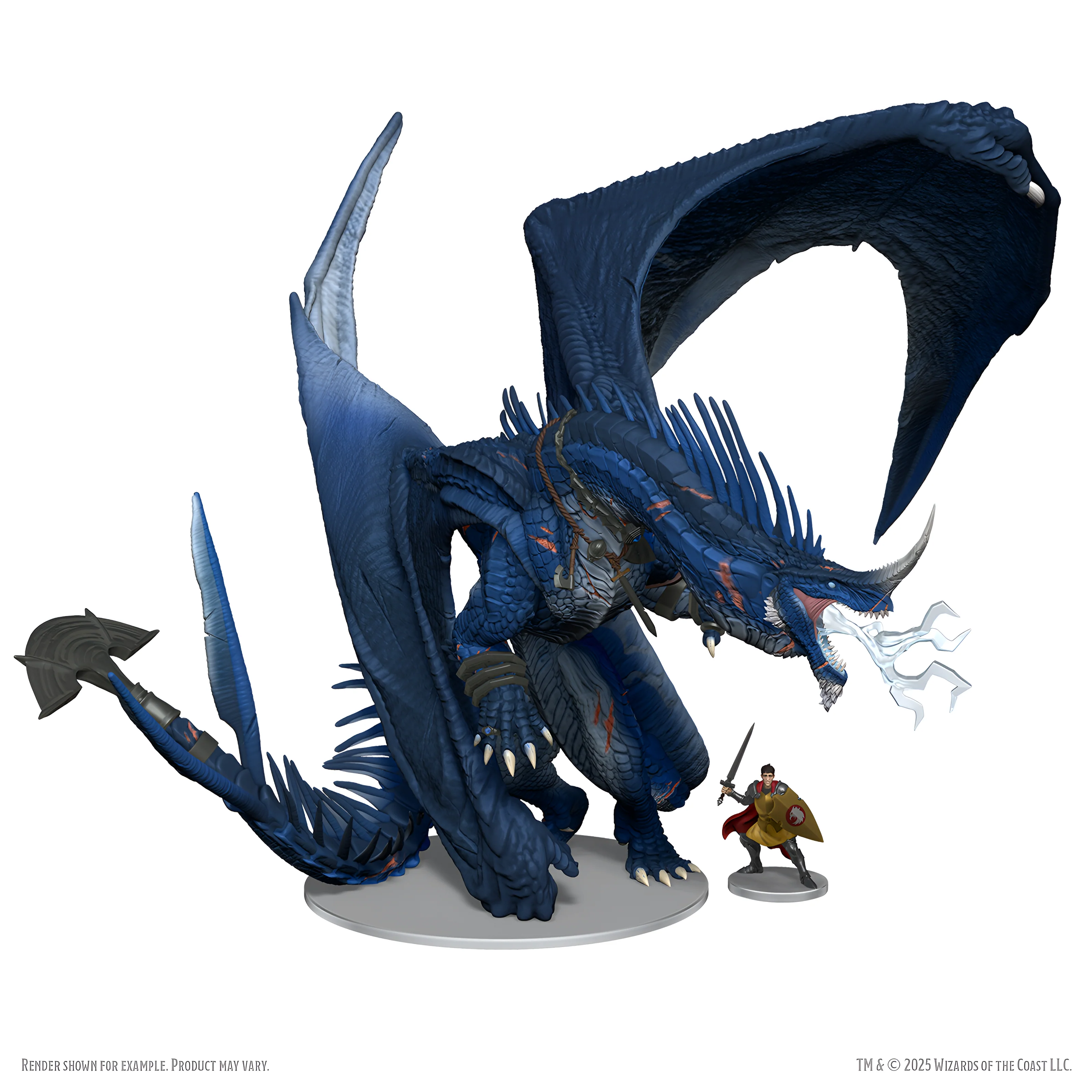 D&D Icons of the Realms: Anthradusk, Ancient Blue Dragon - Image 2