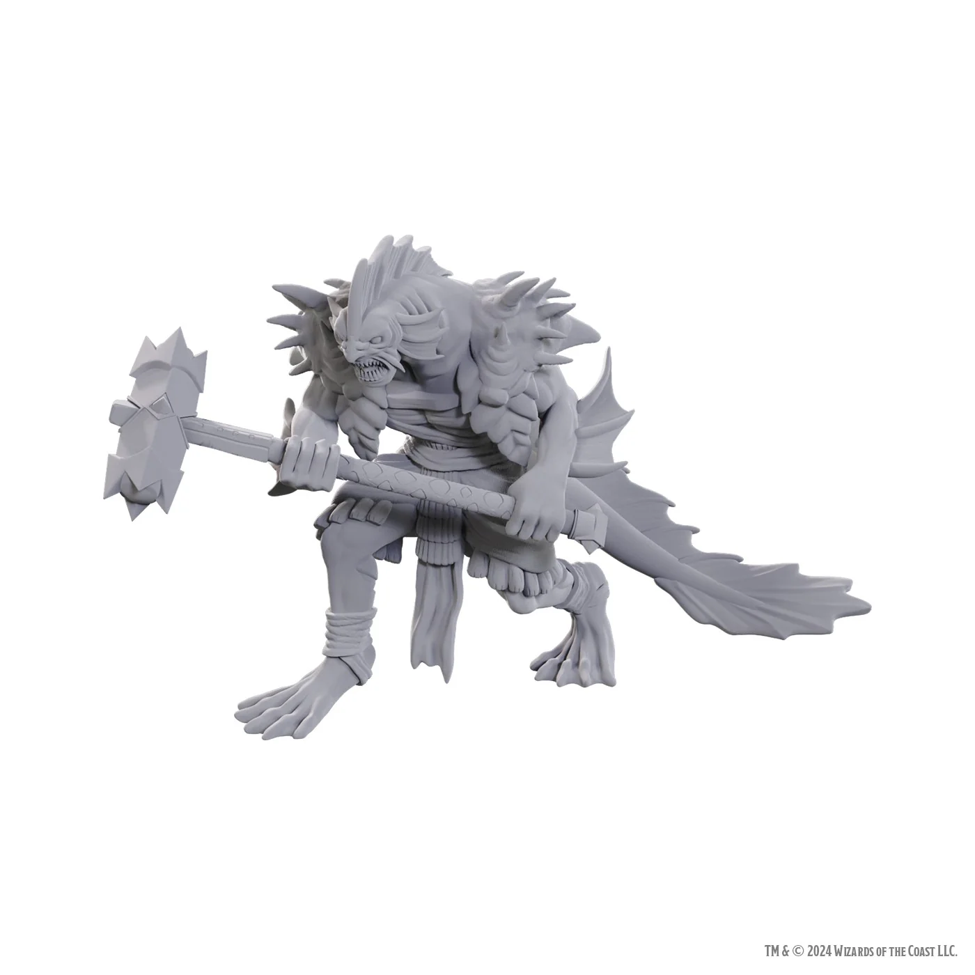 D&D Nolzur's Marvelous Miniatures - Sahuagin Coral Smasher