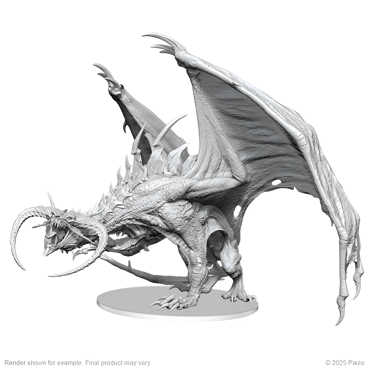 D&D Nolzur's Marvelous Miniatures: Unpainted Minis- Wave 27- Diabolic Dragon Boxed Miniature