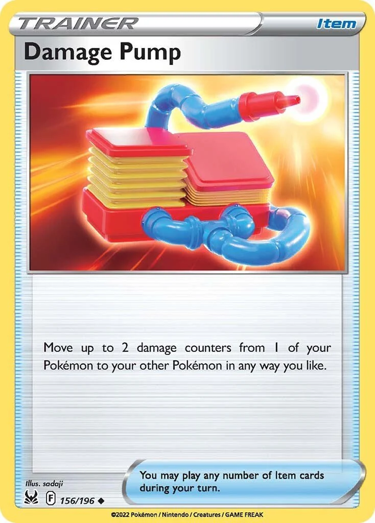 Damage Pump - 156/196 - (SWSH11: Lost Origin)