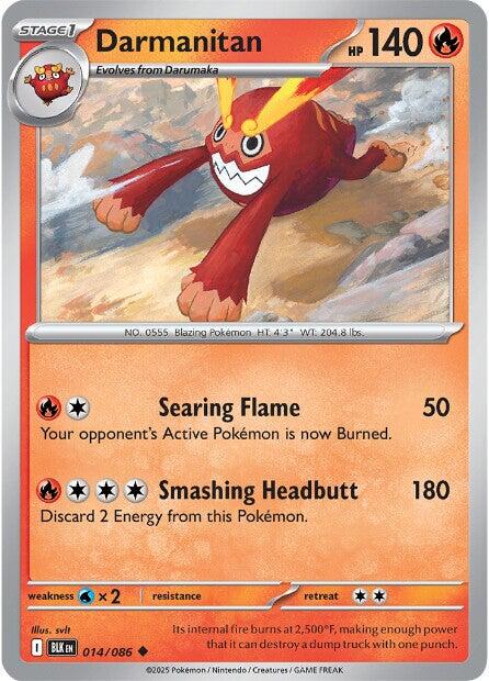 Darmanitan - 014/086 - (SV: Black Bolt)