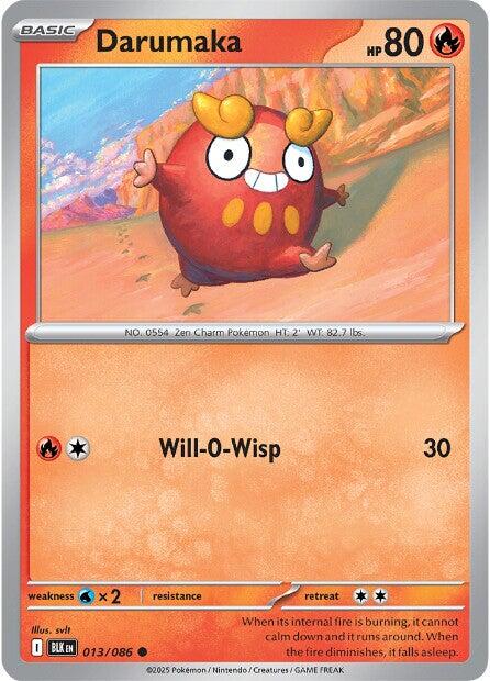 Darumaka - 013/086 - (SV: Black Bolt)