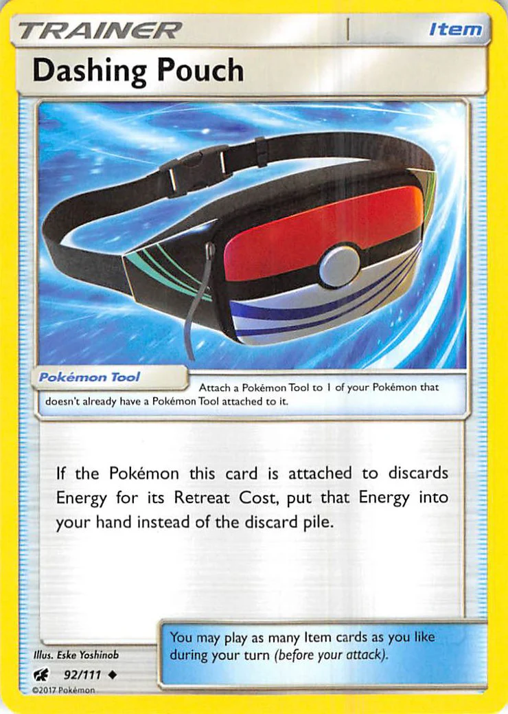 Dashing Pouch - 92/111 - (SM - Crimson Invasion)