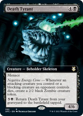 Death Tyrant (Extended Art) - 292 - (Commander: Adventures in the Forgotten Realms)