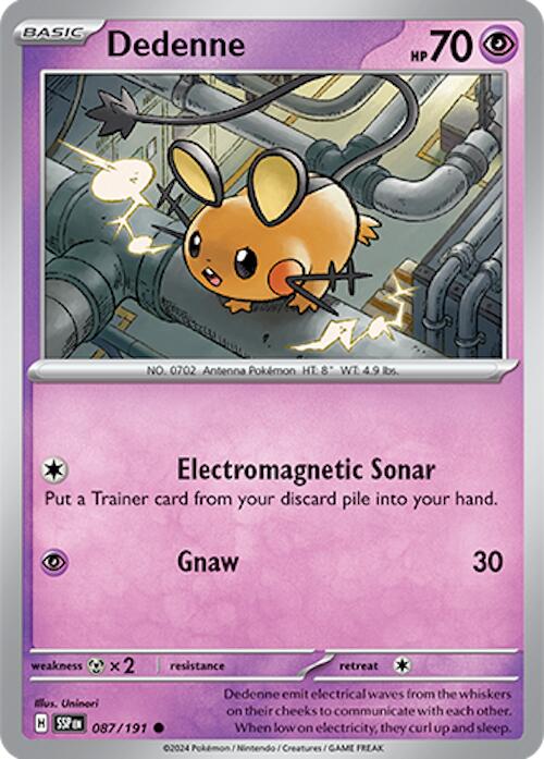 Dedenne - 087/191 - (SV08: Surging Sparks)