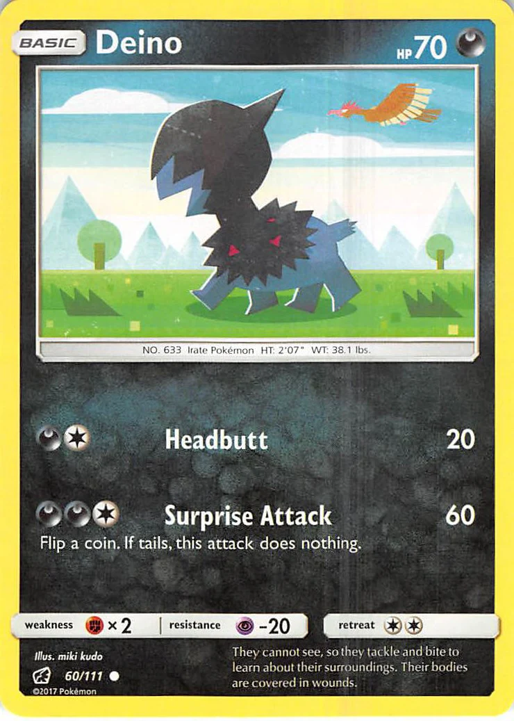 Deino - 60/111 - (SM - Crimson Invasion)