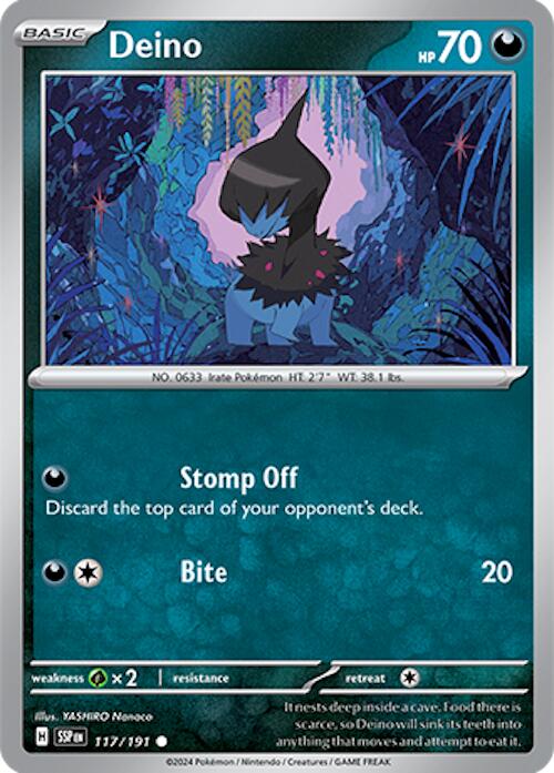 Deino - 117/191 - (SV08: Surging Sparks)