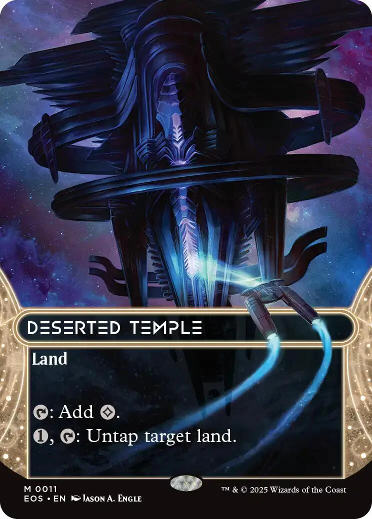 Deserted Temple (0011) (Borderless) - 11 - (Edge of Eternities: Stellar Sights)