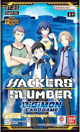Digimon TCG: Hackers' Slumber - Booster Box (BT23) - Image 2