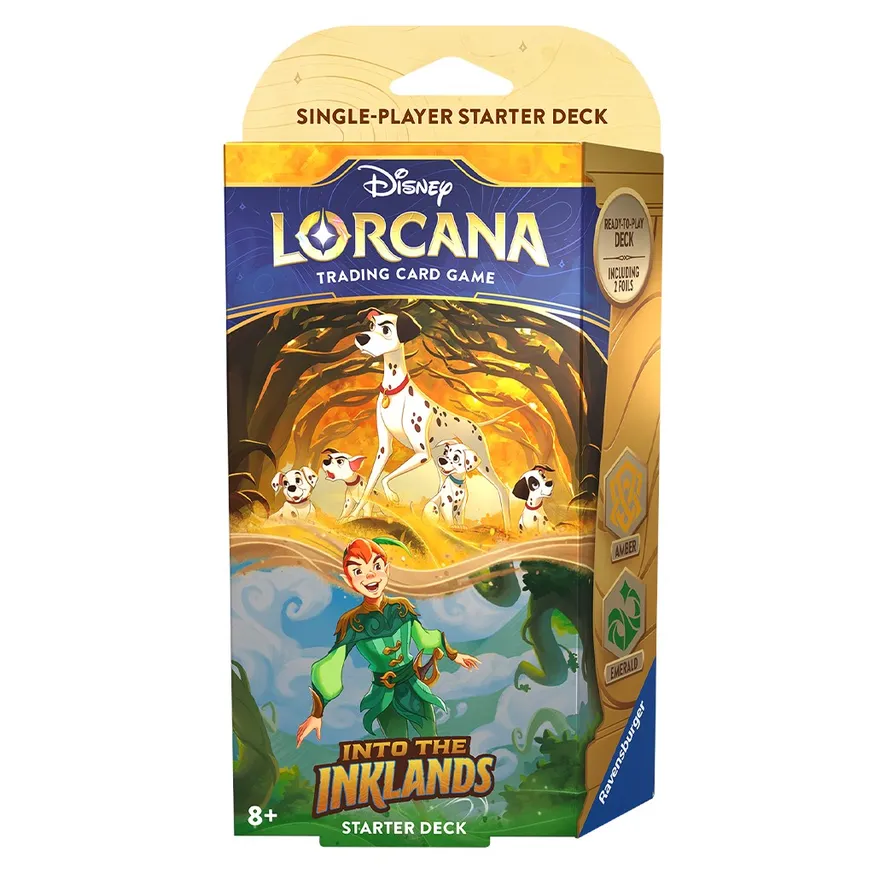 Disney Lorcana TCG: Into the Inklands - Starter Deck (Amber & Emerald)