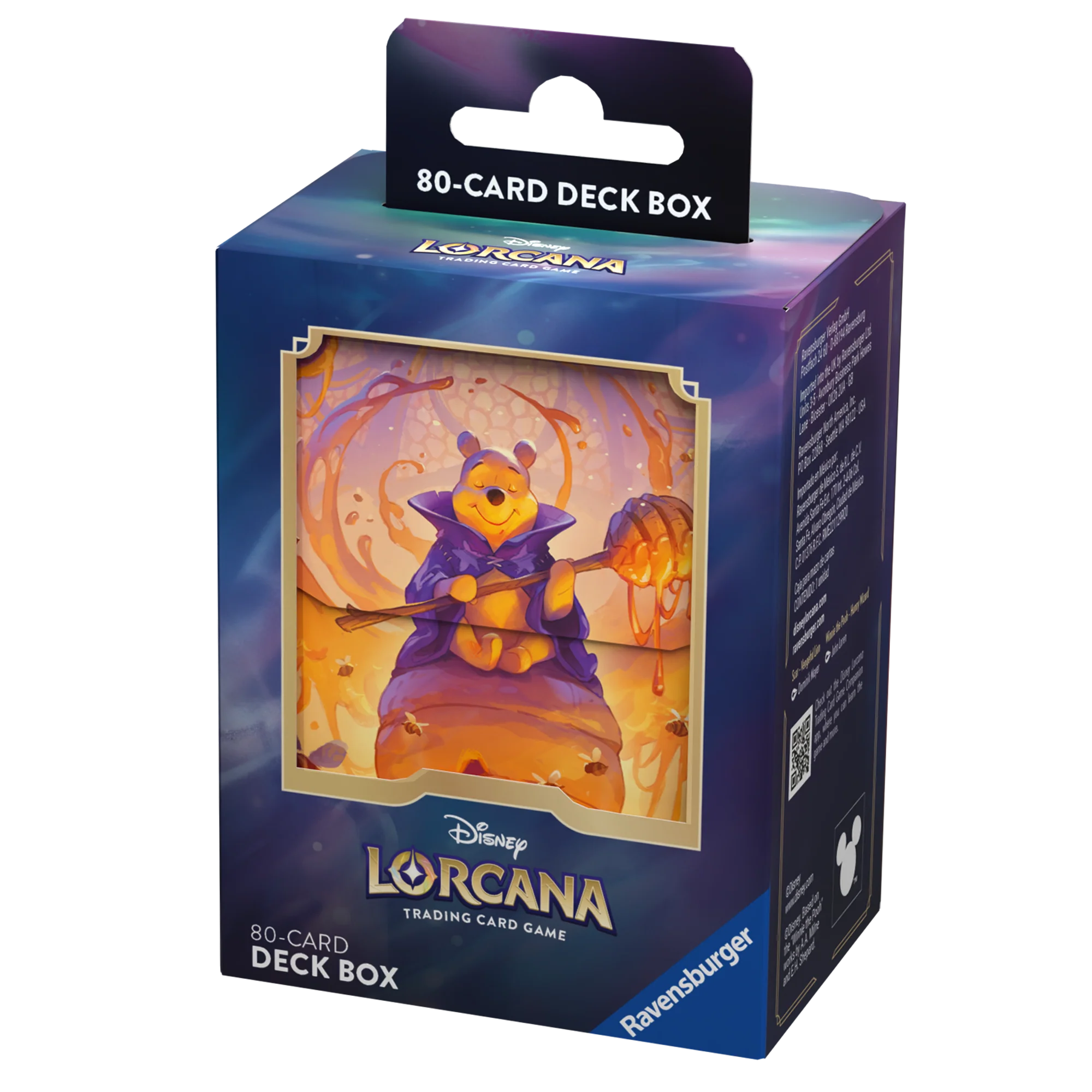 Disney Lorcana TCG: Azurite Sea - Pooh - Deck Box