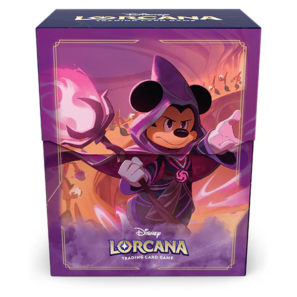 Disney Lorcana TCG: Reign of Jafar - Mickey Mouse, Wayward Sorcerer - Deck Box