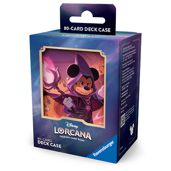 Disney Lorcana TCG: Reign of Jafar - Mickey Mouse, Wayward Sorcerer - Deck Box - Image 2