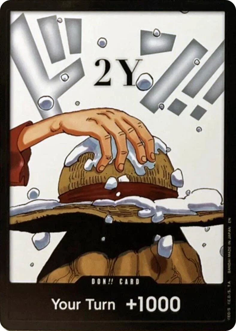DON!! Card (2Y) (Double Pack Set Vol. 8) - - (Legacy of the Master)