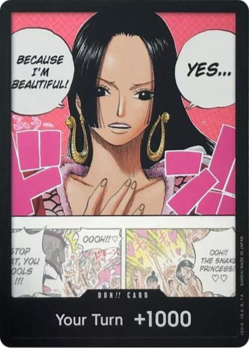 DON!! Card (Boa Hancock) (Double Pack Set Vol. 4) - - (500 Years in the Future)