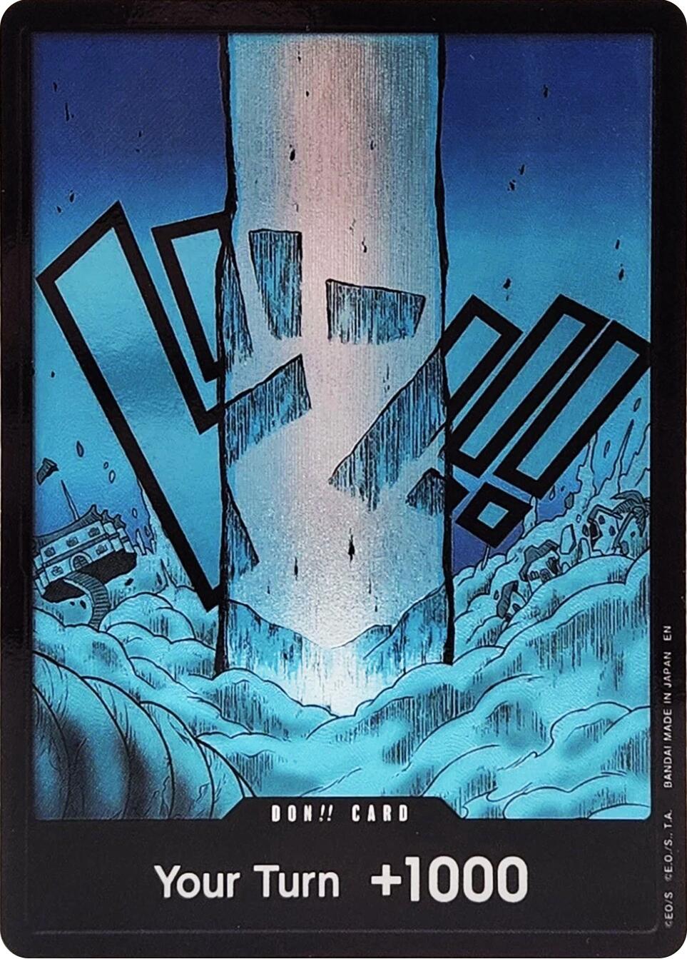 DON!! Card (Enel Lightning) (Double Pack Set Vol. 10) - 10 - (Adventure on Kami's Island)