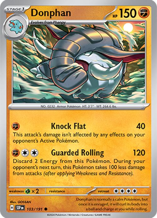 Donphan - 103/191 - (SV08: Surging Sparks)