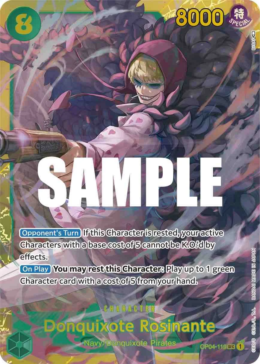 Donquixote Rosinante - OP04-119 - (Kingdoms of Intrigue)