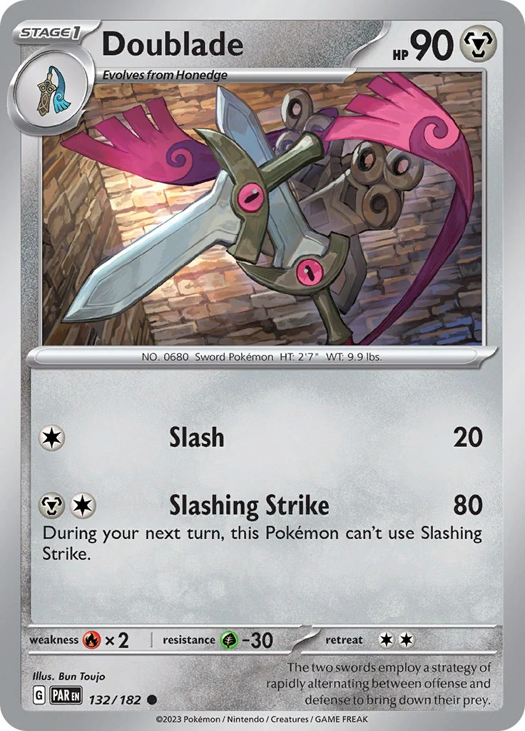 Doublade - 132/182 - 132/182 - (SV04: Paradox Rift)