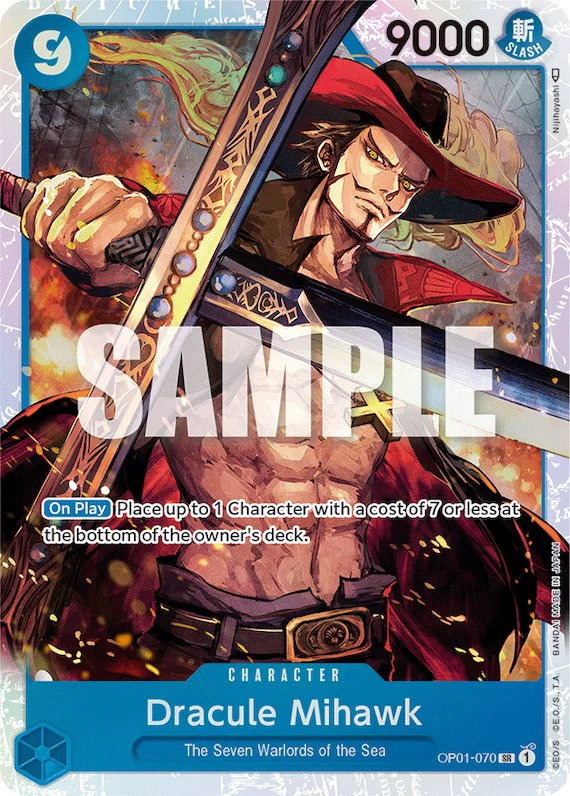 Dracule Mihawk - OP01-070 - (Romance Dawn)