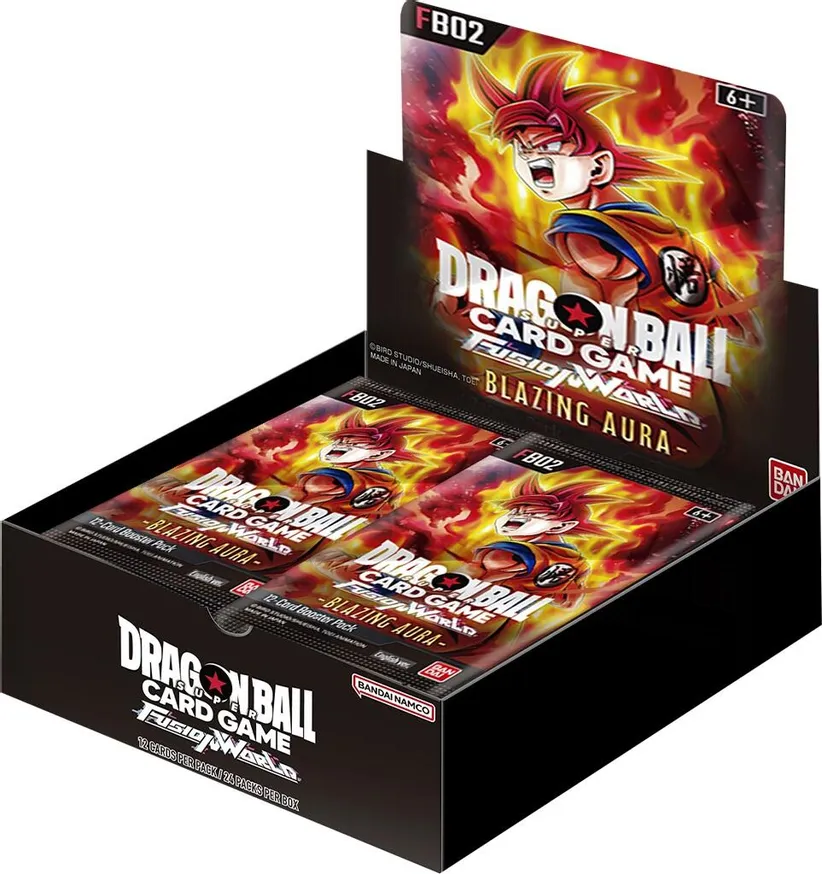 Dragon Ball Super TCG: Fusion World - Blazing Aura FB02 - Booster Box