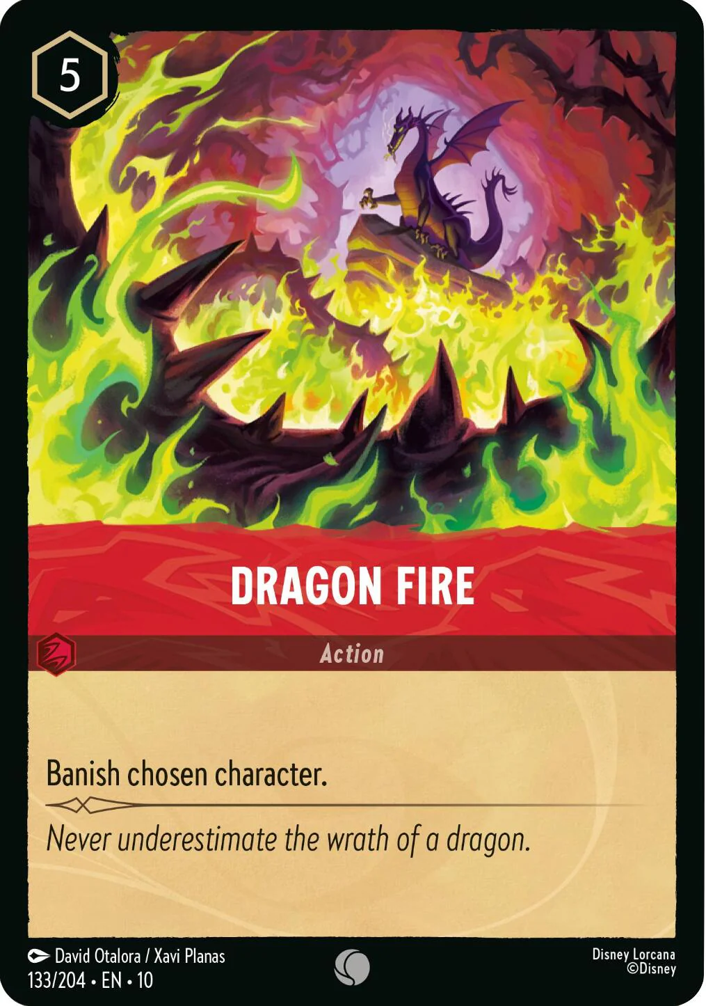 Dragon Fire - 133/204 - (Whispers in the Well)