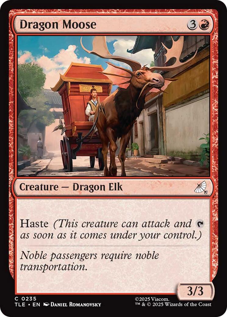 Dragon Moose (0235) - 235 - (Avatar: The Last Airbender: Eternal-Legal)
