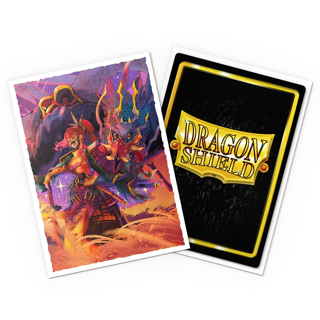 Dragon Shield: Japanese Artist Series 2 - The Fallen - Standard Matte Art Card Sleeves (100ct) - Image 3