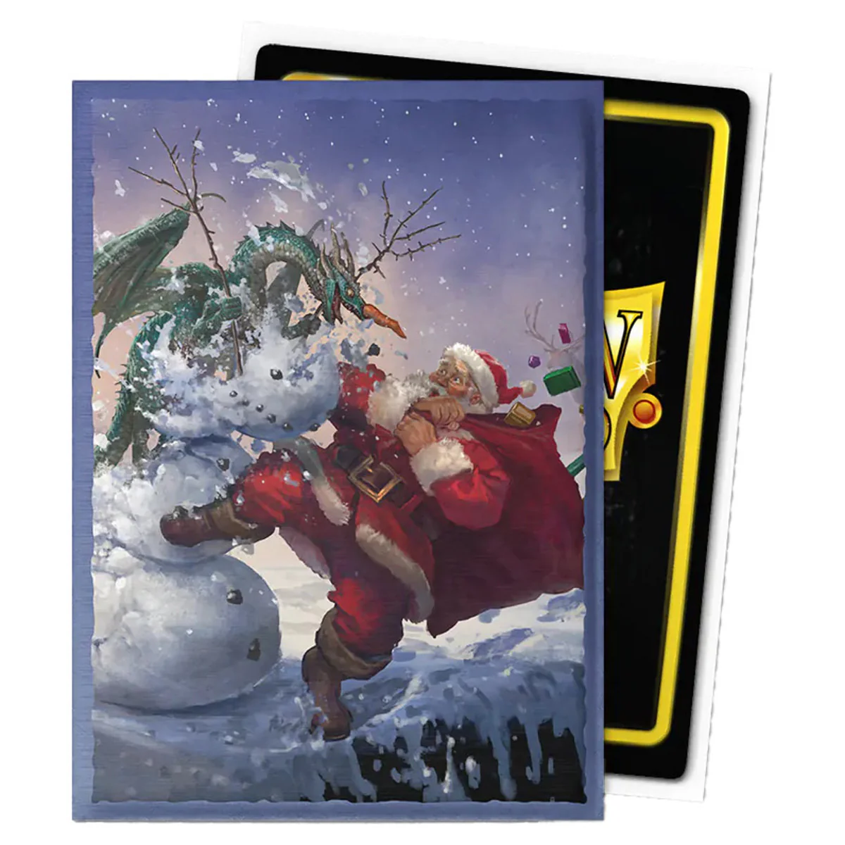 Dragon Shield: Brushed Art Sleeves - Christmas 2025 - Image 2