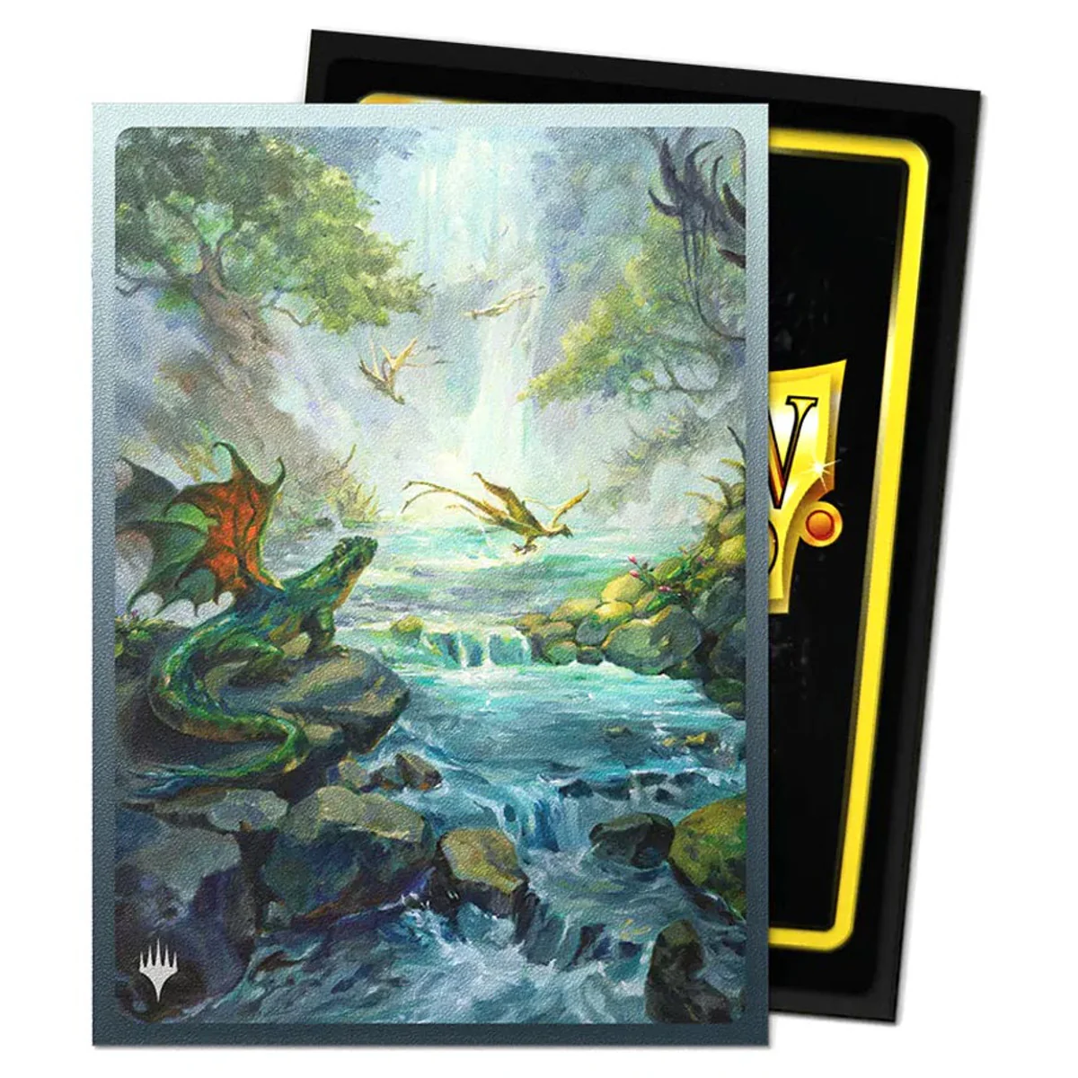 Dragon Shield: Dual Matte Sleeves - Misty Rainforest - Image 2