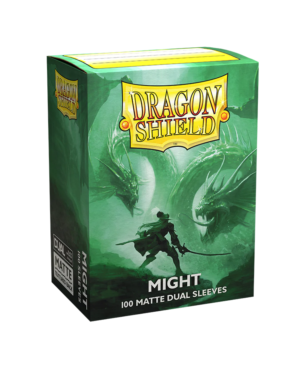 Dragon Shield: Might - Matte Dual Standard Size Card Sleeves (100ct)
