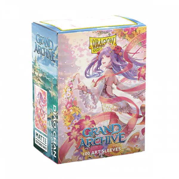 Dragon Shield: Grand Archive - Diao Chan - Idyll Corsage - Standard Matte Art Card Sleeves (100ct) - Image 2