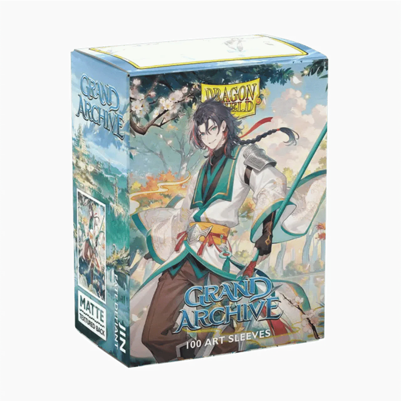 Dragon Shield: Grand Archive "Jin, Fate Defiant" - Matte Card Sleeves (100ct) - Image 2