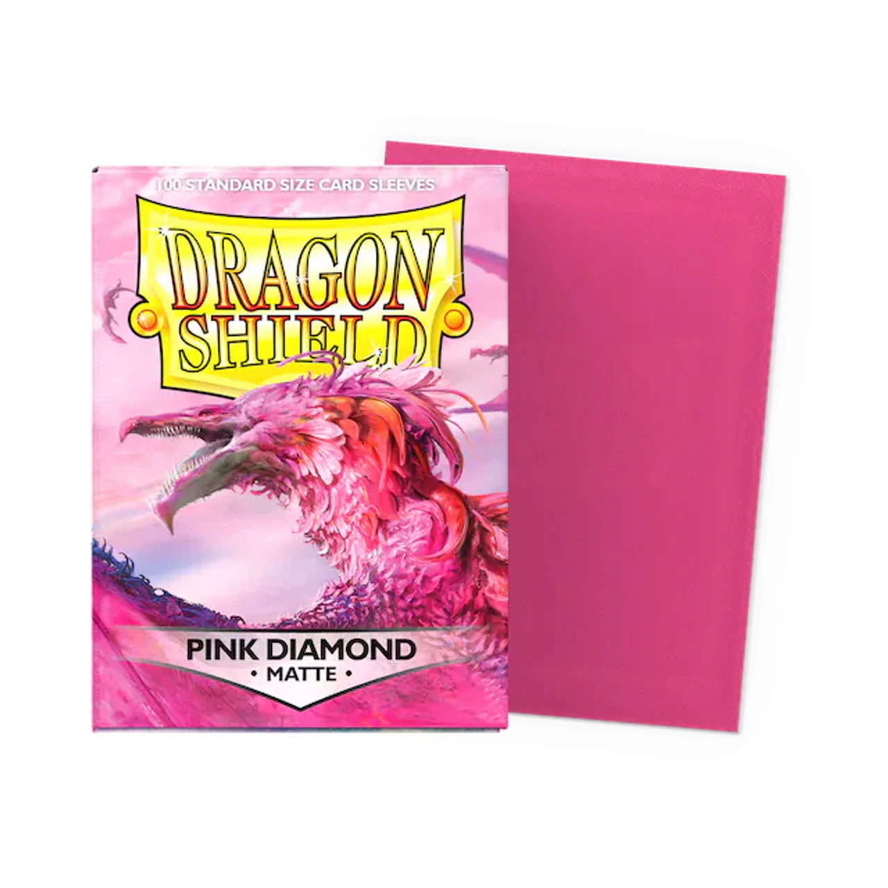 Dragon Shield: Pink Diamond - Matte Card Sleeves (100ct)