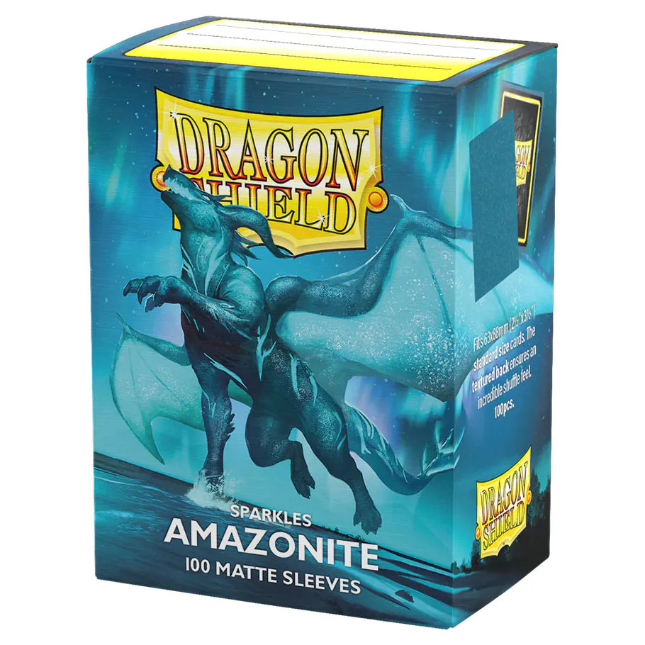 Dragon Shield: Matte - Sparkles Amazonite (100ct)