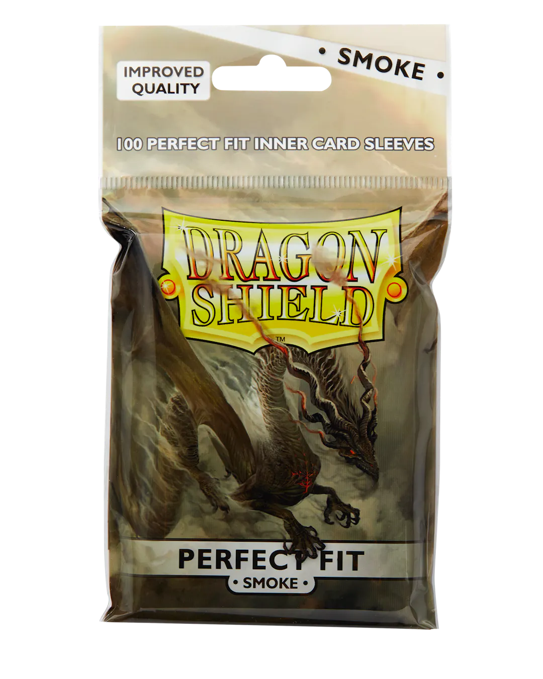 Dragon Shield Pefect Fit Inner Card Sleeves - Smoke (100ct)