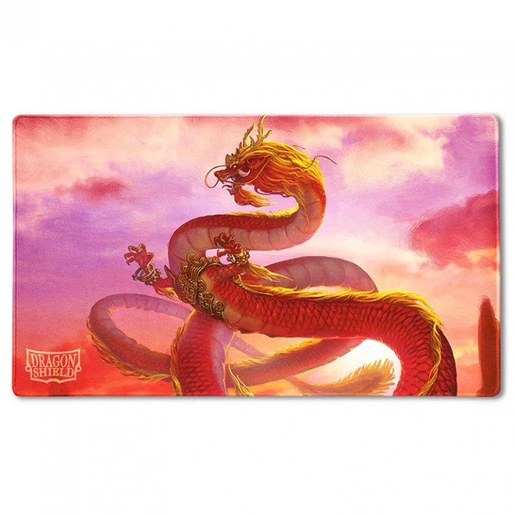 Dragon Shield: Wood Dragon Playmat and Tube