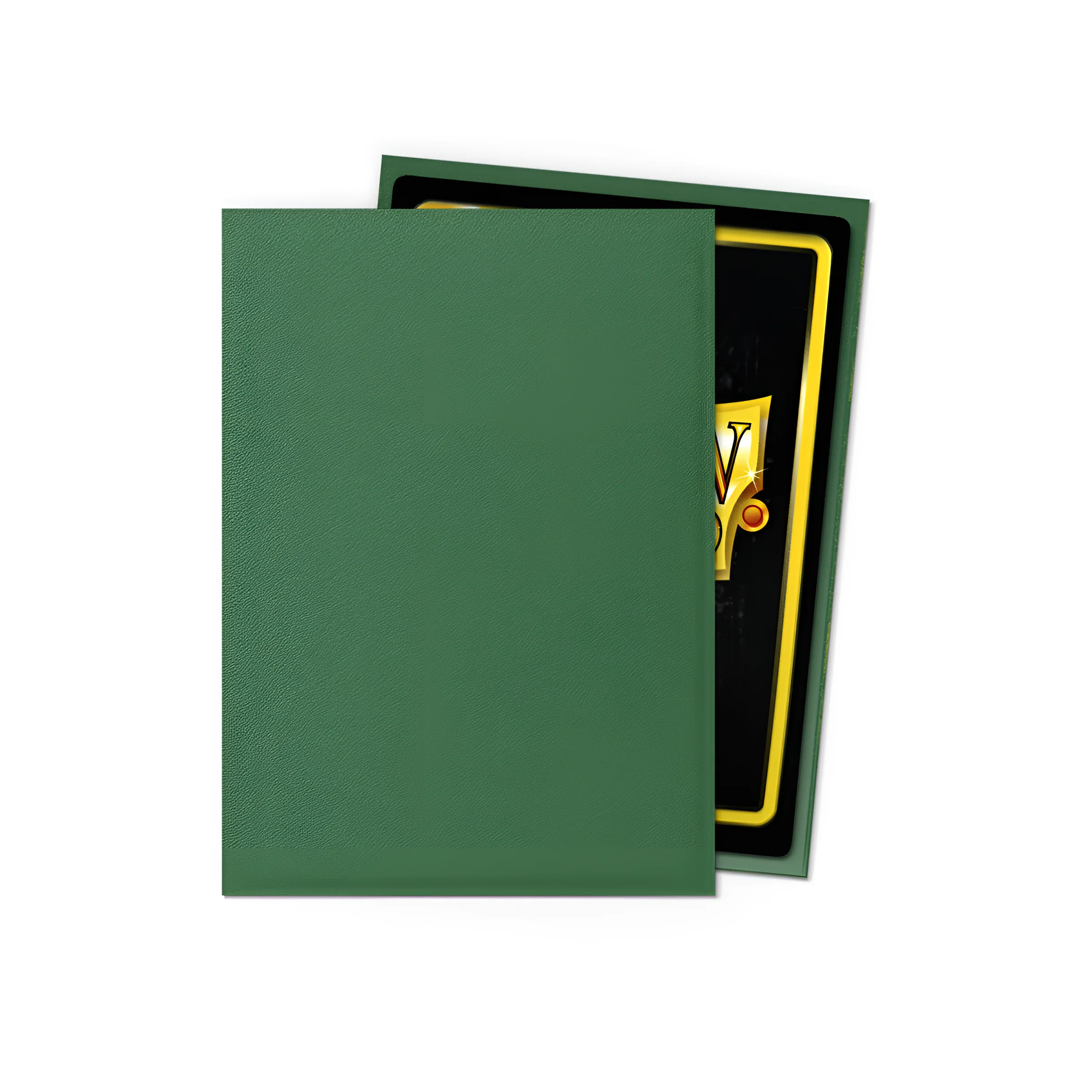 Dragon Shield Sleeves: Standard- Matte Non-Glare Forest Green (100ct) - Image 2