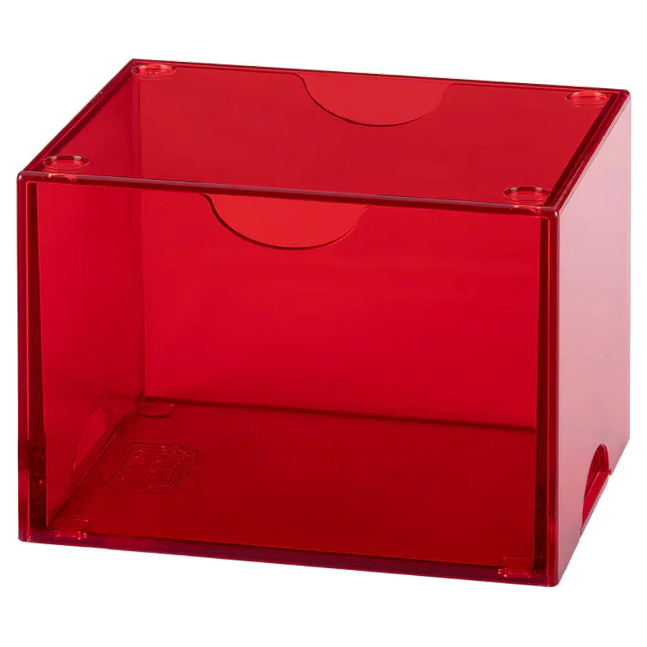 Dragon Shield: Strongbox - 100+ Clear Red - Image 2