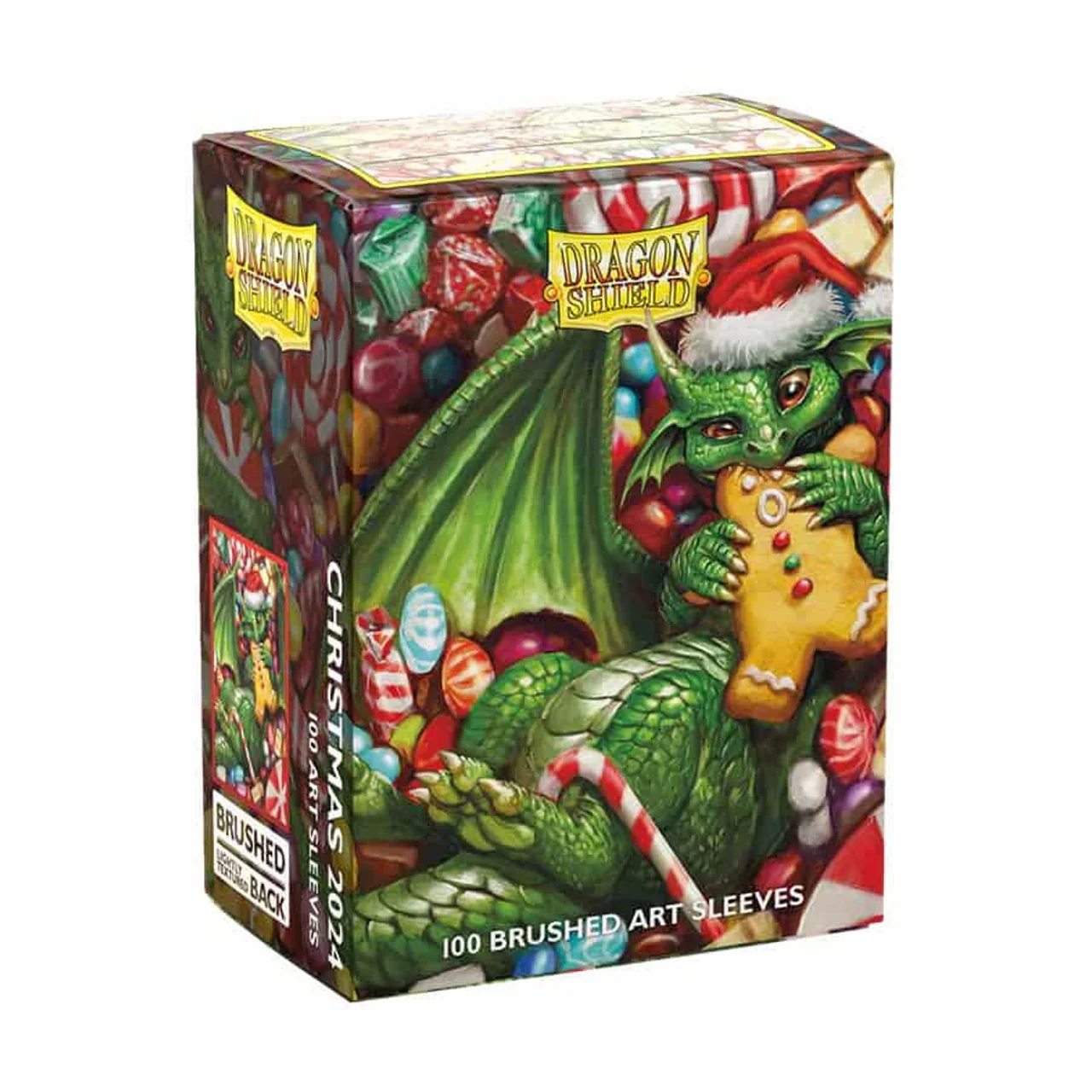 Dragon Shields - (100) Brushed Art - Christmas 2024 - Image 2