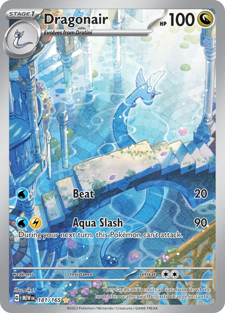 Dragonair - 181/165 - 181/165 - (SV: Scarlet & Violet 151)