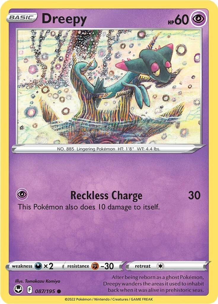 Dreepy - 087/195 - (SWSH12: Silver Tempest)