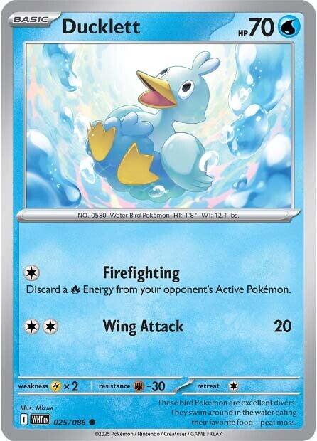 Ducklett - 025/086 - (SV: White Flare)