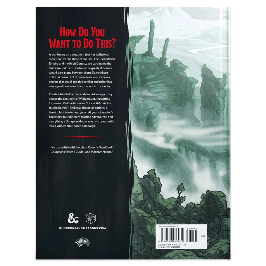 Dungeons & Dragons 5E RPG: The Explorer's Guide to Wildemount - Image 2