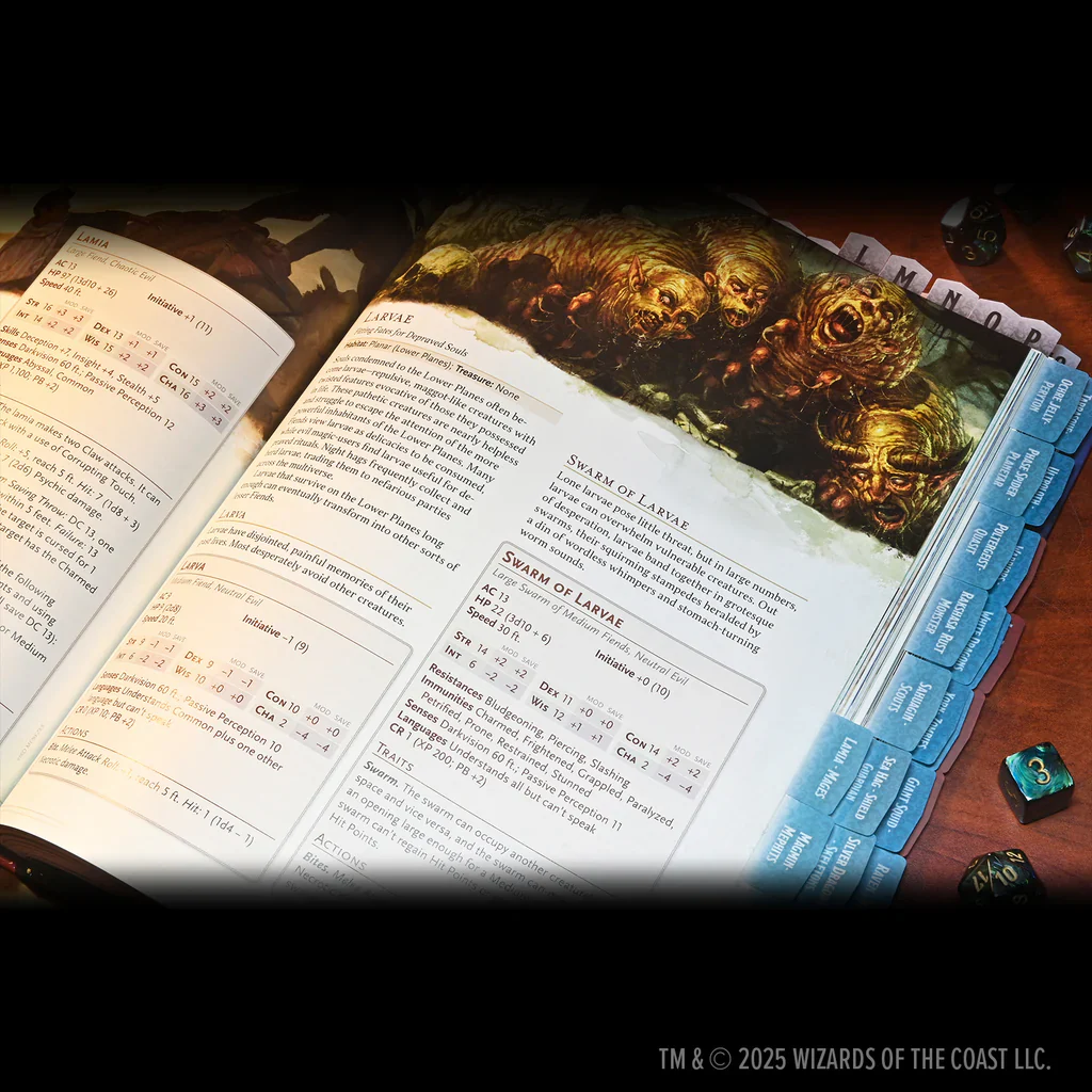Dungeons & Dragons: Book Tabs - 2024 Monster Manual - Image 6