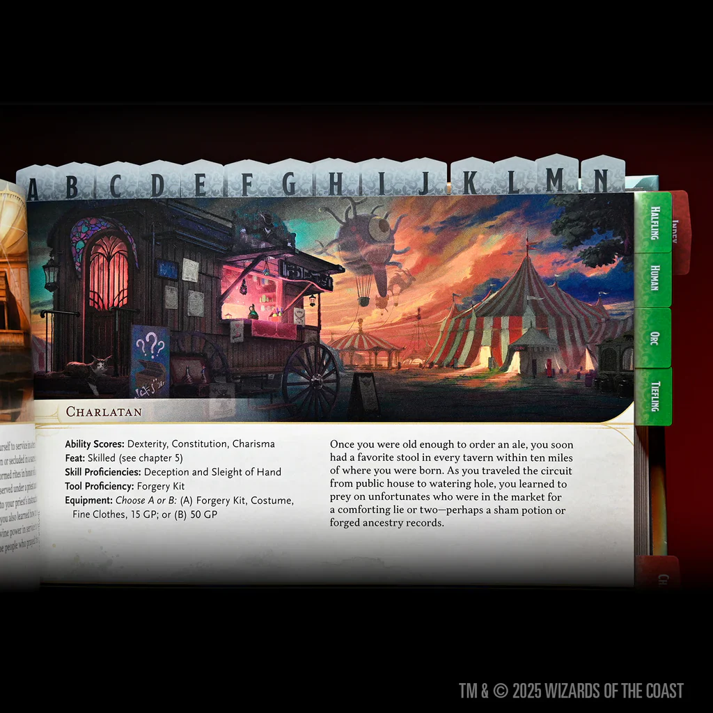 Dungeons & Dragons: Book Tabs - 2024 Player's Handbook - Image 2