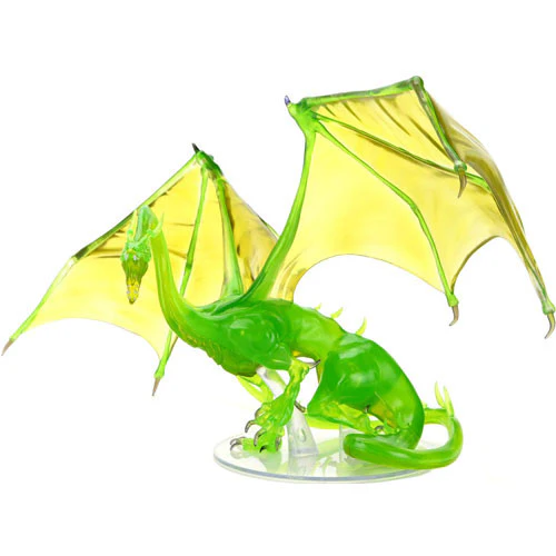 Dungeons & Dragons: Icons of the Realms - Premium Figure Adult Emerald Dragon - Image 3