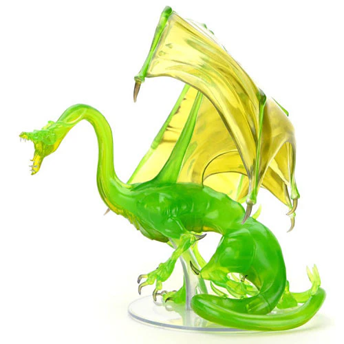 Dungeons & Dragons: Icons of the Realms - Premium Figure Adult Emerald Dragon - Image 4